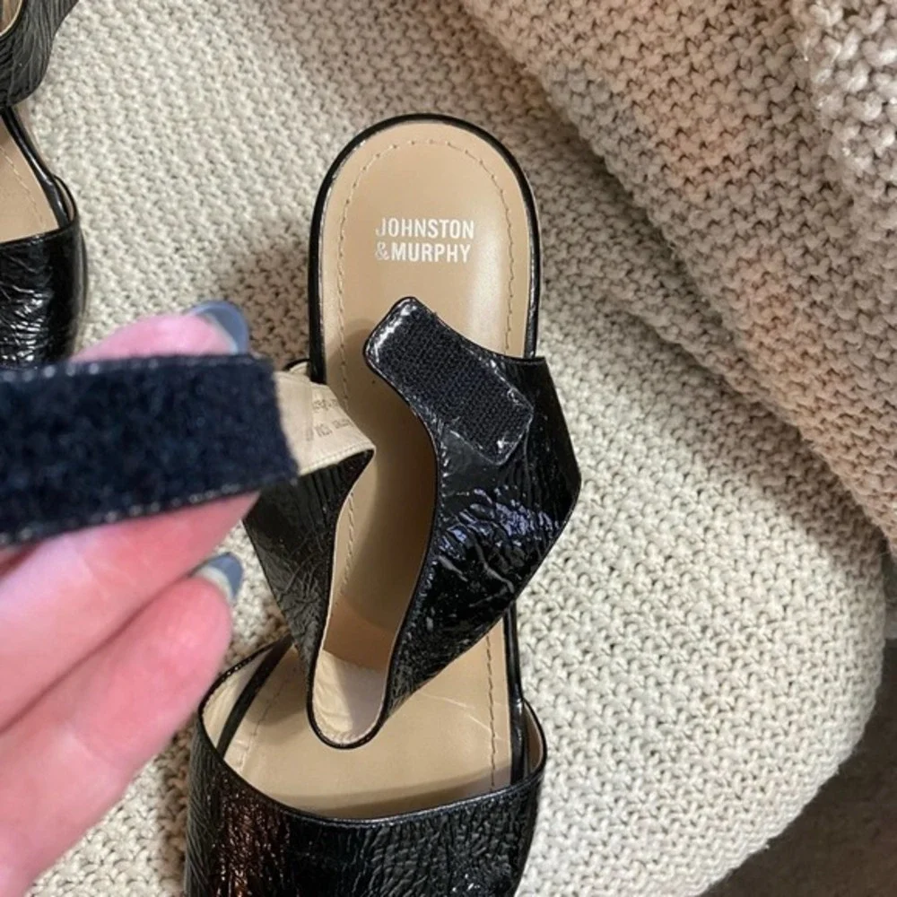 Johnston & Murphy Wedge Sandals, Size 10‎